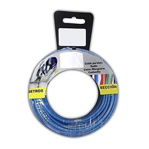 Cable de carrete H07Z1-K, 2,50 mm, azul, 20 m - ideal para conexiones eléctricas en instalaciones fijas y temporales. - Product Image 1