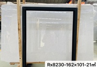 Panneaux muraux en marbre blanc pur Vietnam Crystal Marble 40x40