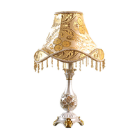 Lampe de bureau PM French West Bank Golden Rose, style rétro européen, pour salon, hôtel, chambre à coucher, bureau, chevet, décoration tendance, lampe de table