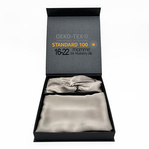 <span class=keywords><strong>Federa</strong></span> per <span class=keywords><strong>cuscino</strong></span> in seta <span class=keywords><strong>con</strong></span> cerniera turbante <span class=keywords><strong>con</strong></span> cappuccio in raso edge e cofano per capelli in seta di gelso <span class=keywords><strong>con</strong></span> federe - Product Image 4