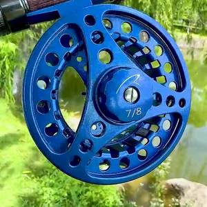 Newmajor grande <span class=keywords><strong>tonnelle</strong></span> coulée sous pression en aluminium moulinet <span class=keywords><strong>de</strong></span> pêche à la mouche 3/4 5/6 7/8 WT CNC Machine coupée pour l'utilisation <span class=keywords><strong>de</strong></span> la rivière - Product Image 6