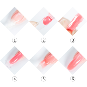 Kit per Unghie in Poly Gel MOBRAY per Uso Domestico, 6 Colori Cangianti con la Temperatura, Costruzione Rapida per Estensioni Unghie, Gel Duro per Donne - Product Image 6