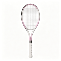 Raquettes de tennis Grand Slam Advanced Nanotech en fibre de carbone légères, pré-cordées, haute tension, taille 2 4 1/4 pouces, grip adulte
