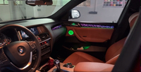 Ventes d'usine, éclairage d'ambiance de voiture de style galaxie, accessoires automobiles, panneaux de bande lumineuse adaptés à BMW X3 X4 F25 F26 2012-2017 13/14/15/16