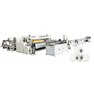 Petite ligne de production de machines à fabriquer <span class=keywords><strong>du</strong></span> papier toilette pour usage commercial, machine à papier toilette personnalisable avec certification CE - Product Image 1