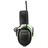 Casque de protection auditive électronique sans fil Bluetooth DAB Radio avec suppression du bruit, protège-oreilles de sécurité, intrinsèquement sécurisé en ABS