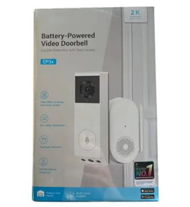 Timbre de Puerta con Video WiFi de Doble Lente <span class=keywords><strong>EZVIZ</strong></span> EP3x, Timbre Inteligente con Batería de 3MP+2MP, Audio Bidireccional, Visión Nocturna en Color, Cámara de Seguridad para el Hogar - Product Image 2