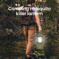 Luz eléctrica para matar mosquitos para exteriores de alta calidad, función de iluminación y matanza de mosquitos, Material ABS de estado sólido