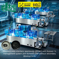 Machine de marquage laser à fibre GS1 à grande vitesse et sans pilote pour la traçabilité des emballages alimentaires et métalliques en ligne