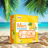 Ananas Flavour Single Pack Zee Zout Suiker Gratis Pepermuntjes Snoep