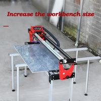 1200 Machine de découpe de carreaux automatique Portable Granit Marbre Pierre CNC Cutter 45 degrés