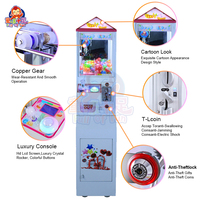 Mini griffe grue Machine Arcade prix bonbons cadeau monnayeur Machine de jeu jouets en peluche petite vente griffe Machine
