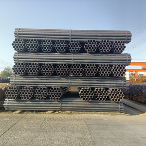 Api 5l Gr.b Q235 Schedule 40 Tube de chauffage rond en acier au carbone soudé Erw Tuyaux d'irrigation pour mât de drapeau d'échafaudage - Product Image 3