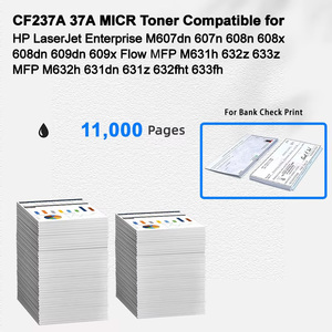 Cartucho de Tóner MICR Compatible con IBEST HP CF237A 37A para HP LaserJet Enterprise <span class=keywords><strong>M607dn</strong></span> 607n para Impresión de Cheques Bancarios - Product Image 2