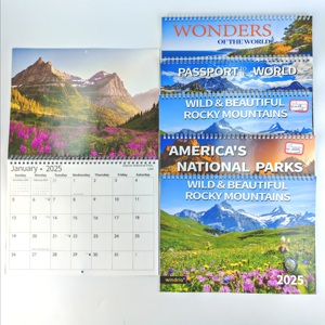 Nhà Máy Giá Tùy Chỉnh Tường Lịch In Ấn Trên Nhu Cầu Nguồn Nhà Máy Chất Lượng Cao Kế Hoạch Lịch 2025 - Product Image 3