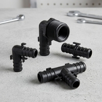 Accessoire pour tuyau PEX, raccord en T de transition en plastique PPSU, connecteur à sertir pour plomberie, infrastructure PEX