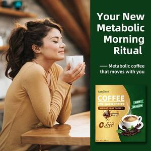 เครื่องเผาผลาญไขมันกาแฟลดน้ำหนักพร้อมคอลลาเจนผลิตภัณฑ์เสริมอาหารลดน้ำหนัก - Product Image 2