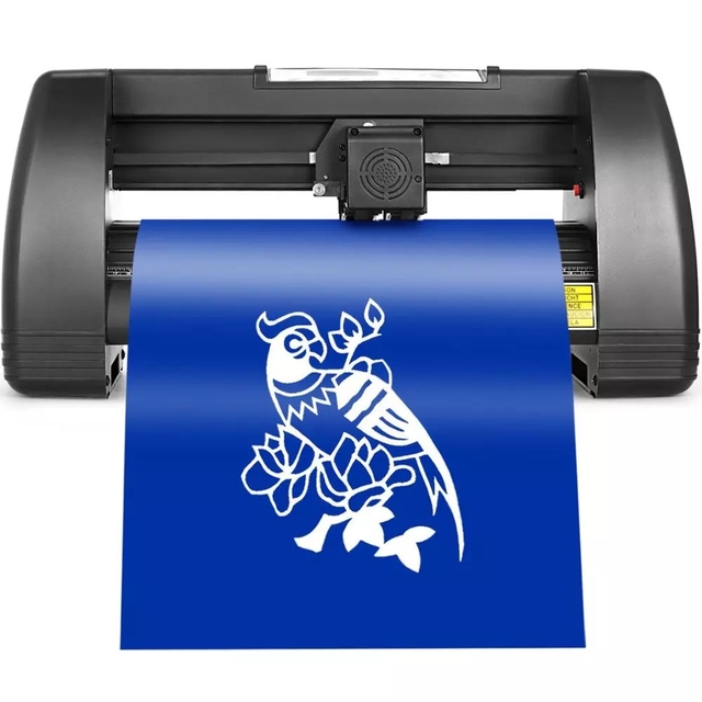 375MM Max Paper Feed Cutter Plotter 3 Blades Vinyl Cutting Machine With Signmaster Software