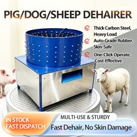 Machine à épiler les animaux, équipement d'abattage du bétail, dépeigneuse pour chèvres, moutons, vaches, élimination des poils des pattes, en acier inoxydable, moteur 5500W haute puissance