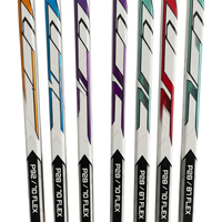 Bâton de hockey sur glace 100% carbone Senior YTH P92 P28 20/30/40/50/55/65/75/85/95 Flex Gauche et Droit