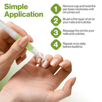 Huile hydratante de haute qualité pour cuticules de l'ongle stylo marque privée vegan huile naturelle réparatrice pour la croissance des ongles sans sérum Vente en gros sur mesure