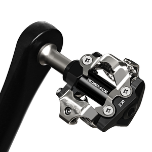 RIDERACE, para bicicleta de aleación de aluminio, pedales de bicicleta de carretera, plataforma plana para tacos, reposapiés autoblocante sellado - Product Image 5