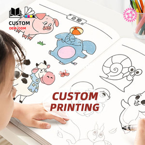 Impresión de Libros para Colorear Personalizados, Servicios de Impresión de Libros Infantiles para Colorear con Agua, OEM, ODM, Venta al Por Mayor - Product Image 1