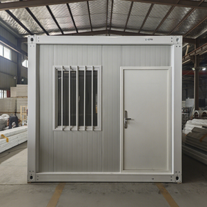 Xh 20ft Sang Trọng Mini <span class=keywords><strong>Container</strong></span> Nhà Khu Dân Cư Di Động Prefab Ánh Sáng Thép Phẳng Gói Biệt Thự Cho Boutique Phòng Khách Sạn - Product Image 5