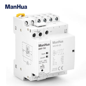 <span class=keywords><strong>Contacteur</strong></span> modulaire intelligent WiFi MCH8-25 3P 25A, <span class=keywords><strong>contacteur</strong></span> domestique intelligent pour rail DIN, télécommande par application TUYA - Product Image 5