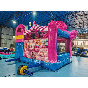 Castillo Inflable con Tobogán, Combo Inflable Comercial, Castillo Hinchable <span class=keywords><strong>para</strong></span> Niños, Tobogán Seco Inflable <span class=keywords><strong>para</strong></span> Fiestas - Product Image 5