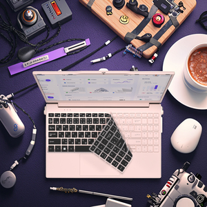 Ordenador portátil personalizado Intel Celeron de 14,1 pulgadas para videojuegos, procesador de cuatro núcleos, panel IPS, vídeo de 8GB, 4G, inglés para estudiantes - Product Image 2