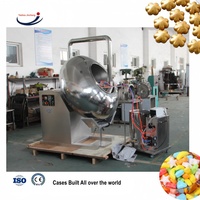 Machine à enrober les cacahuètes au chocolat, en acier inoxydable 304, réglable