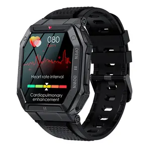 2024 vendita calda K55 Smart Watch per uomo Android con la frequenza cardiaca Sport Smart orologi braccialetti IP68 impermeabile Fitness Tracker