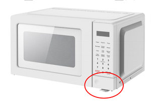 Four à micro-ondes de comptoir en acier inoxydable de qualité supérieure, 0,7 pi³, avec écran LED vert, pour usage domestique, DMD70-20LBSGU-V3, Micro-ondes de cuisine - Product Image 2