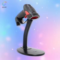 AIXW Price Checker Escáner de código de barras RS232 USB Virtual COM 1D Escáner de código de barras con núcleo Leer código de barras rápidamente