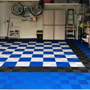 Dalles de sol de <span class=keywords><strong>garage</strong></span> en grille 400*400*18, dalles de sol de <span class=keywords><strong>garage</strong></span>/atelier en polymère emboîtables, tapis de sol de <span class=keywords><strong>garage</strong></span> - Product Image 4