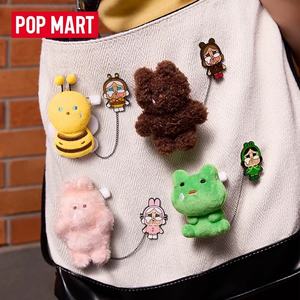 100% auténtico POPMART CRYBABY Tears Factory Plush Pin caja ciega lindo conjunto de insignias suaves para regalo de niñas - Product Image 5