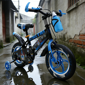 จักรยานเสือภูเขา MTBGO สำหรับเด็กอายุ 3-<span class=keywords><strong>5</strong></span> <span class=keywords><strong>ป</strong></span>ี ดีไซน์ใหม่ โครงเหล็ก จักรยานเด็กแบบซิงเกิลส<span class=keywords><strong>ป</strong></span>ีด 2 ล้อ สำหรับเด็กผู้ชาย - Product Image 3