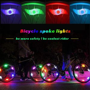 White 1 LED Tyre Wheel <b>Light</b> for <b>Bicycle</b>-1000LM Bright Flashing Lamp Battery Powered Waterproof Flexible Silicone - Product Image 3