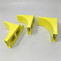 Support en tôle courbée sur mesure CNC pour équipement industriel, protection d'angle, service de fabrication de tôles