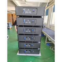 Nouvelle arrivée, enceinte de scène active à 3 voies DSP double 10 pouces, système audio professionnel extérieur 1500W, fréquence 50-20kHz