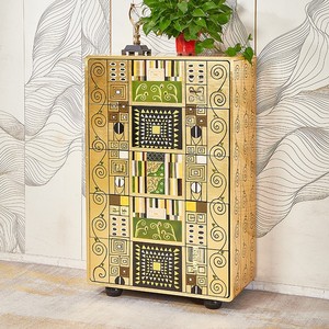 French Neoclassical-style Antique Solid Wood <strong>Storage</strong> <strong>Chest</strong> <strong>with</strong> 5+ Drawers Home Furniture for Living Room &amp; Bedroom - Product Image 1