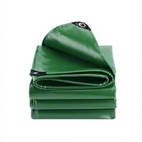 Bâche Épaissie Imperméable et Anti-UV en PVC, Toile de Protection Solaire, Bâche de Couverture d'Entrepôt Ignifuge
