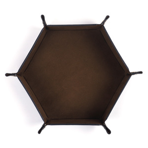 Khay Đựng Cờ Bạc Biểu Tượng Tùy Chỉnh Nhiều Màu Hộp Gấp Bằng Da PU Bằng Nhung Bộ Cốc Khay Đựng Xúc Xắc Bằng Nhung Cho DND <span class=keywords><strong>RPG</strong></span> - Product Image 6