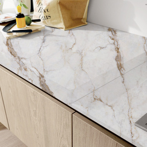 Bán buôn 3D in Trung Quốc thạch anh tấm thiết kế hiện đại với đá cẩm thạch cái nhìn cho nhà bếp bàn Vanity Tops ứng dụng trong nhà - Product Image 5