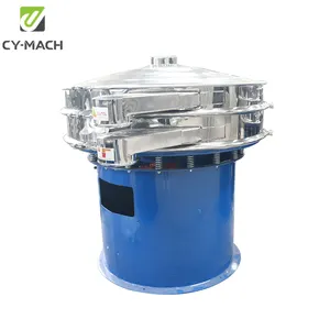 CY-MACH Double Deck Metal Powder Screening Sifter Separator Rotary Vibrating screen For Powder