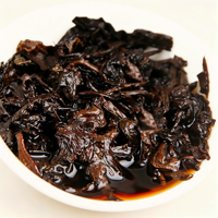 Pu'er Tuocha Premium Invecchiato 8 Anni 100g, Tè Pu Erh Shu Invecchiato di Menghai Avvolto in Bambù
