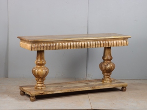 Mesa Consola de Madera Contemporánea con Estante Abierto, Mueble Multiusos para Recibidor, Sala de Estar y Dormitorio - Product Image 3