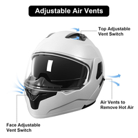 Casques de moto en promotion, unisexes, casque modulable, matériau ABS, motocross, personnalisable, casque de moto modulaire