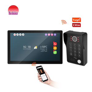 OEM/ODM 2-Wired 1080P <strong>Touch</strong> <strong>Screen</strong> Smart Video Door Phone <strong>Intercom</strong> with Motion Detection Tuya App <strong>for</strong> Apartment Home <strong>Security</strong> - Product Image 1